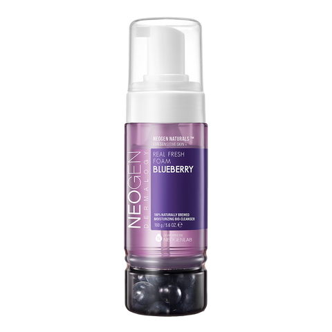 [NeoGen] DERMALOGY REAL FRESH FOAM CLEANSER BLUEBERRY 160G