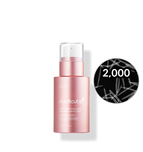 [Medicube] PDRN Pink Collagen exosome shot ampoule 2000 30ml