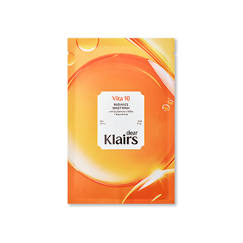 [Dear,Klairs] Vita 10 Radiance Sheet Mask 25 ml