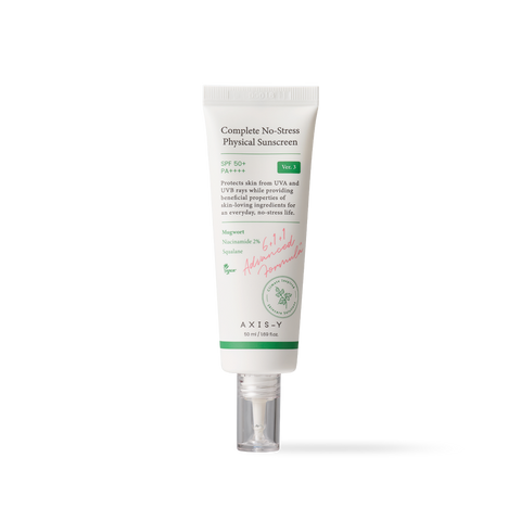 [AXIS-Y] Complete No-Stress Physical Sunscreen 50ml