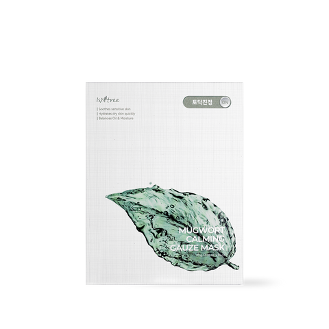[Isntree] Mugwort Calming Gauze Mask 23g*10ea