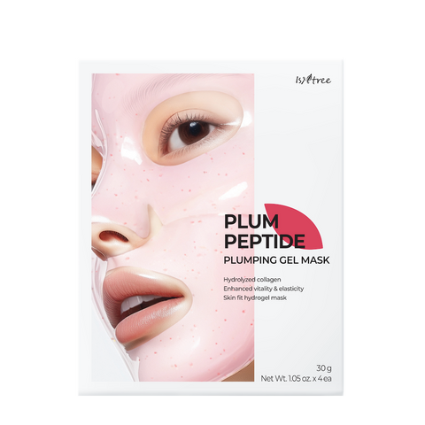[Isntree] Plum Peptide Plumping Gel Mask 30g*4ea